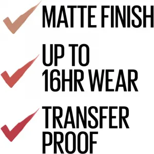 MAYBELLINE NEW YORK SuperStay Matte Ink matný tekutý rúž pre dlhotrvajúci efekt odtieň 65 Seductress 5 ml