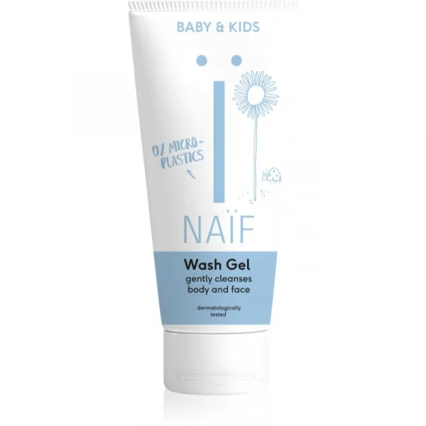 NAÏF Čistiaci a umývací gél pre deti a bábätká prírodný 200 ml