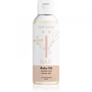 NAÏF Upokojujúci masážny olej pre deti a bábätká prírodný 100 ml