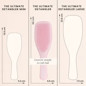 Tangle Teezer Ultimate Detangler Millenial Pink plochá kefa pre všetky typy vlasov 1 ks