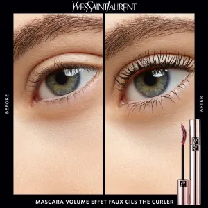 Yves Saint Laurent Mascara Volume Effet Faux Cils The Curler riasenka pre predĺženie, natočenie a objem odtieň 1 Noir Insoumis / Rebellious Black 6.6