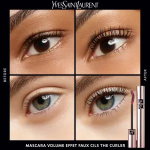 Yves Saint Laurent Mascara Volume Effet Faux Cils The Curler riasenka pre predĺženie, natočenie a objem odtieň 1 Noir Insoumis / Rebellious Black 6.6