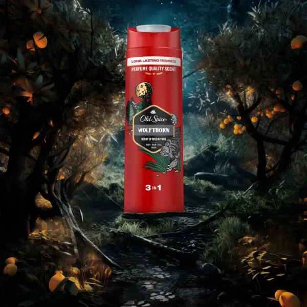 Old Spice Wolfthorn sprchový gél 400 ml