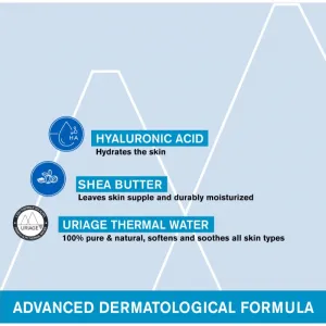 Uriage Eau Thermale Silky Body Lotion hodvábne telové mlieko pre suchú a citlivú pokožku 200 ml