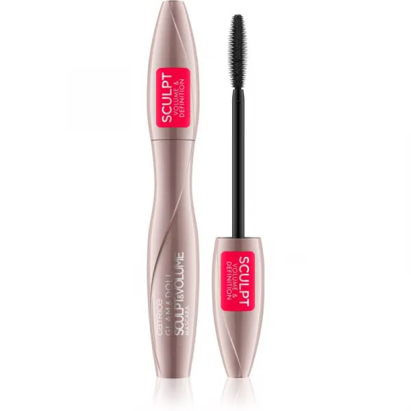 Catrice Glam & Doll Sculpt & Volume riasenka pre objem a definíciu rias odtieň 010 Black 9,5 ml