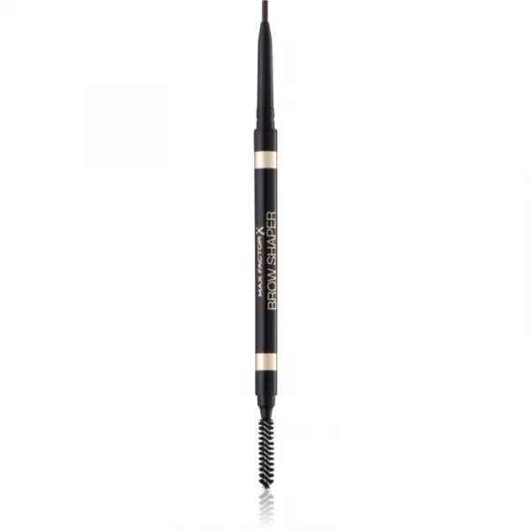 Max Factor Brow Shaper automatická ceruzka na obočie s kefkou odtieň 30 Deep Brown 1 g