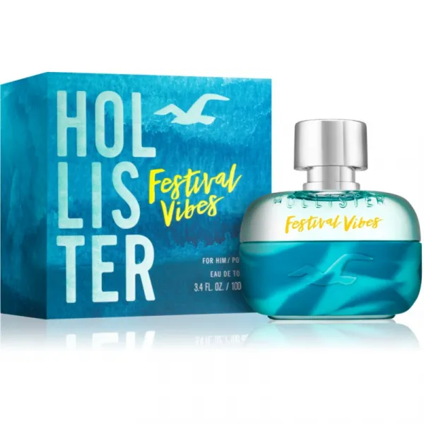 Hollister Festival Vibes for Him toaletná voda pre mužov 100 ml
