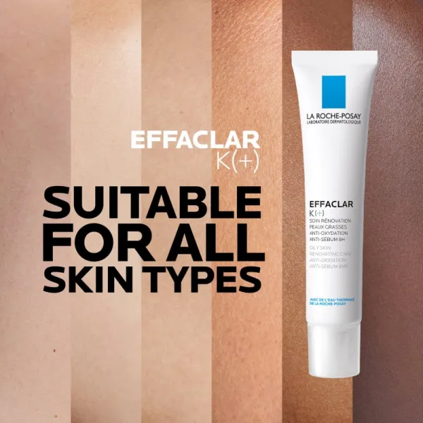 La Roche-Posay Effaclar K (+) svieži zmatňujúci krém pre mastnú a problematickú pleť 40 ml