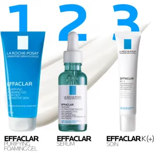 La Roche-Posay Effaclar K (+) svieži zmatňujúci krém pre mastnú a problematickú pleť 40 ml