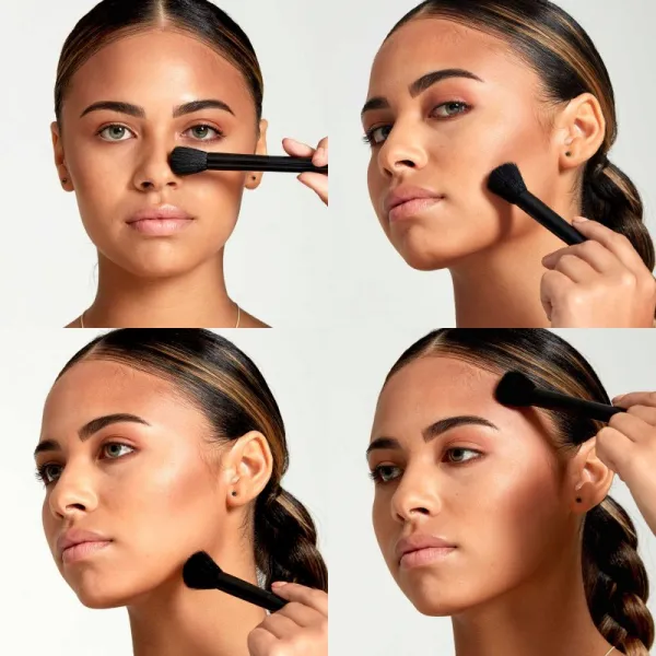 NYX Professional Makeup Highlight & Contour PRO kontúrovacia paletka na tvár 8x2,7 g