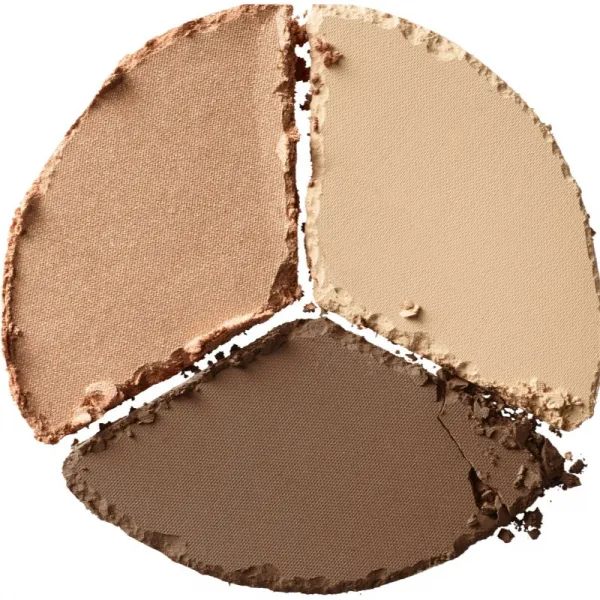 NYX Professional Makeup 3 Steps To Sculpt kontúrovacia paletka na tvár odtieň 02 Light 15 g