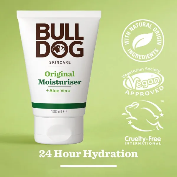 Bulldog Original Moisturizer hydratačný krém na tvár 100 ml