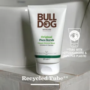 Bulldog Original Face Scrub čistiaci pleťový peeling pre mužov 125 ml