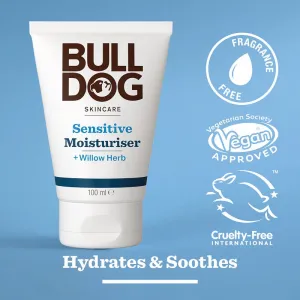 Bulldog Sensitive Moisturizer hydratačný krém na tvár 100 ml
