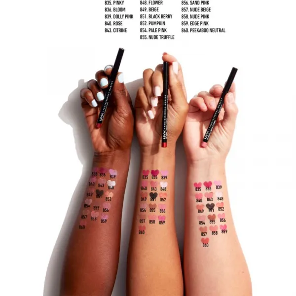 NYX Professional Makeup Slim Lip Pencil precízna ceruzka na pery odtieň Peekaboo Neutral 1 g