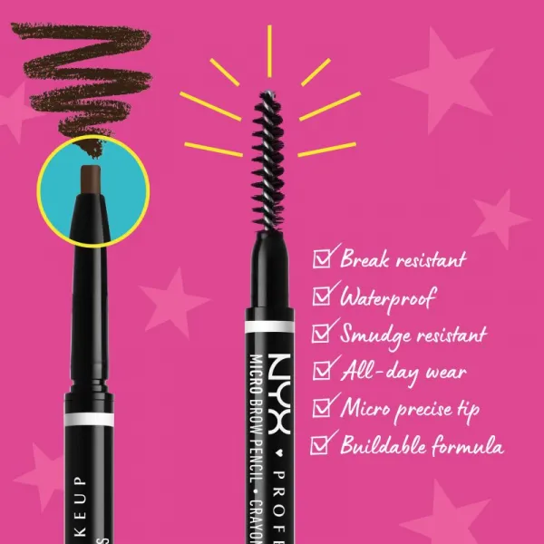 NYX Professional Makeup Micro Brow Pencil ceruzka na obočie odtieň 07 Espresso 0.09 g
