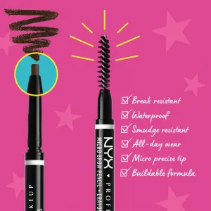 NYX Professional Makeup Micro Brow Pencil ceruzka na obočie odtieň 07 Espresso 0.09 g