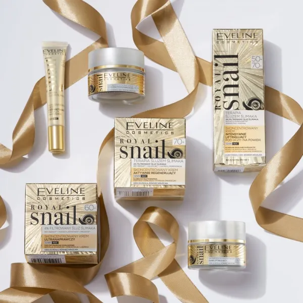 Eveline Cosmetics Royal Snail liftingový očný krém s extraktom zo slimáka 50+ 20 ml