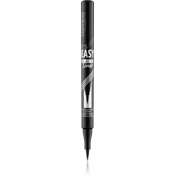 Catrice It's Easy Black Liner tekuté linky na oči odtieň 010 BLACKEST BLACK 1 ml