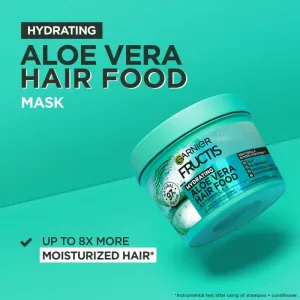 Garnier Fructis Aloe Vera Hair Food hydratačná maska pre normálne až suché vlasy 400 ml