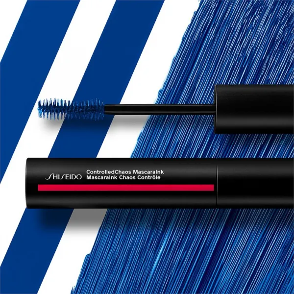 Shiseido ControlledChaos MascaraInk objemová riasenka odtieň 02 Sapphire Spark 11.5 ml