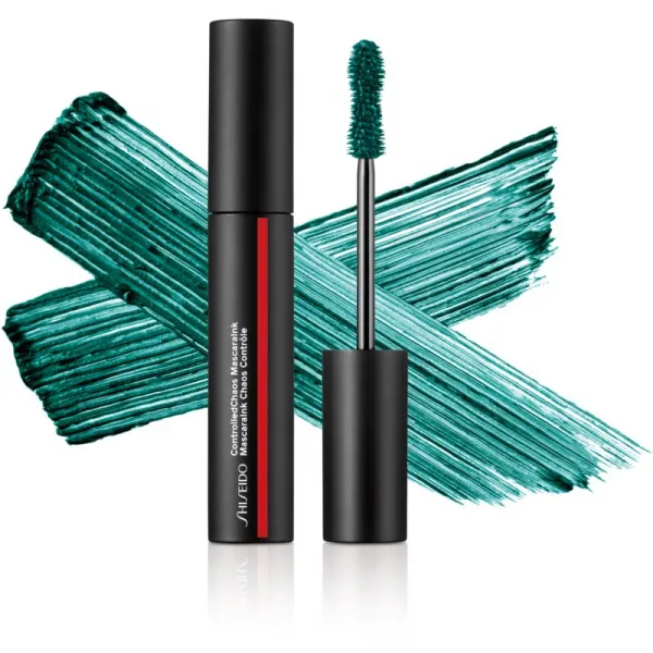 Shiseido ControlledChaos MascaraInk objemová riasenka odtieň 04 Emerald Energy 11.5 ml