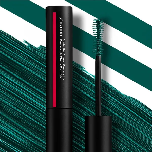 Shiseido ControlledChaos MascaraInk objemová riasenka odtieň 04 Emerald Energy 11.5 ml