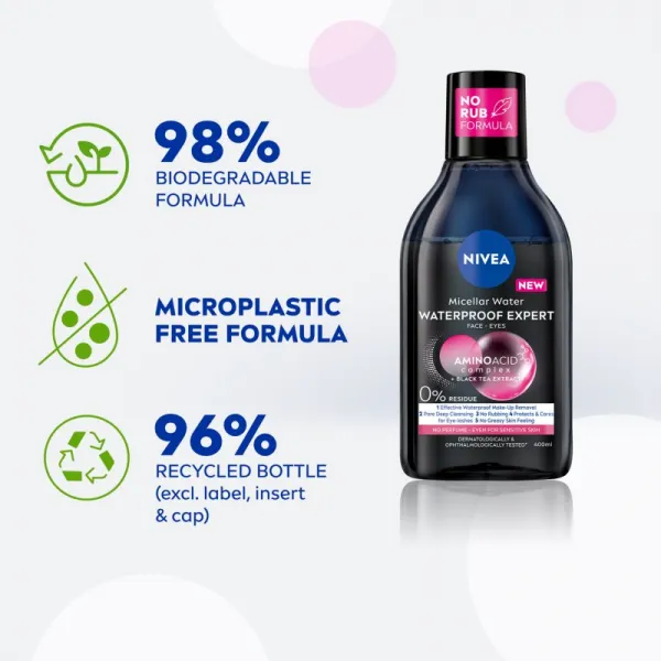 NIVEA MicellAir Expert dvojfázová micelárna voda 400 ml