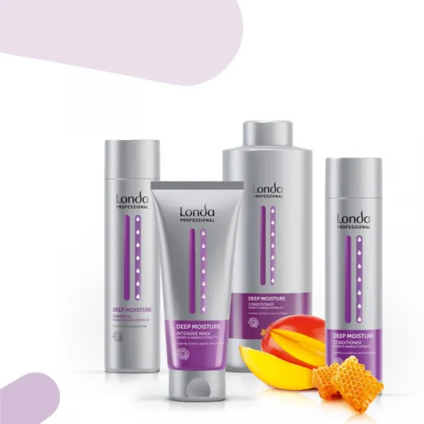 Londa Professional Deep Moisture intenzívny vyživujúci šampón na suché vlasy 1000 ml