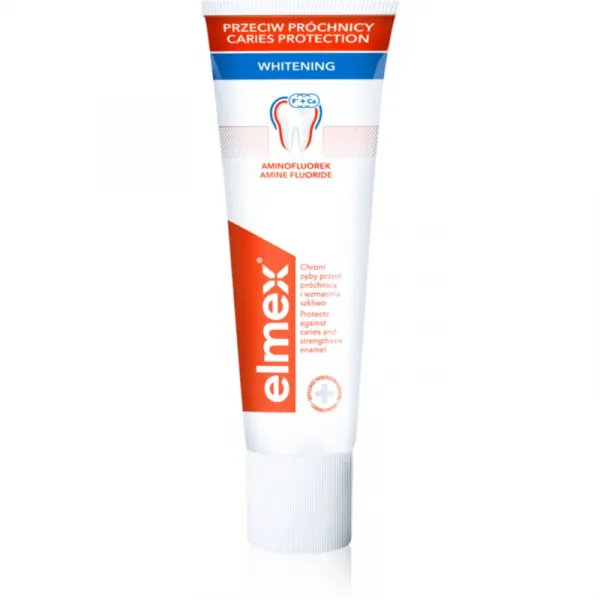 Elmex Caries Protection Whitening bieliaca zubná pasta s fluoridom 75 ml