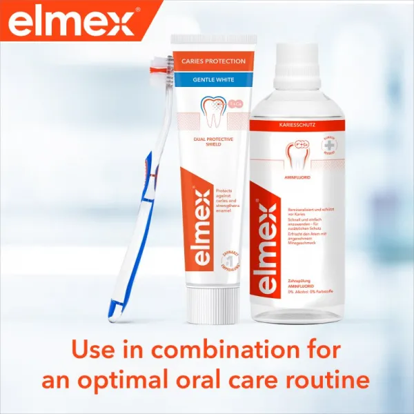 Elmex Caries Protection Whitening bieliaca zubná pasta s fluoridom 75 ml