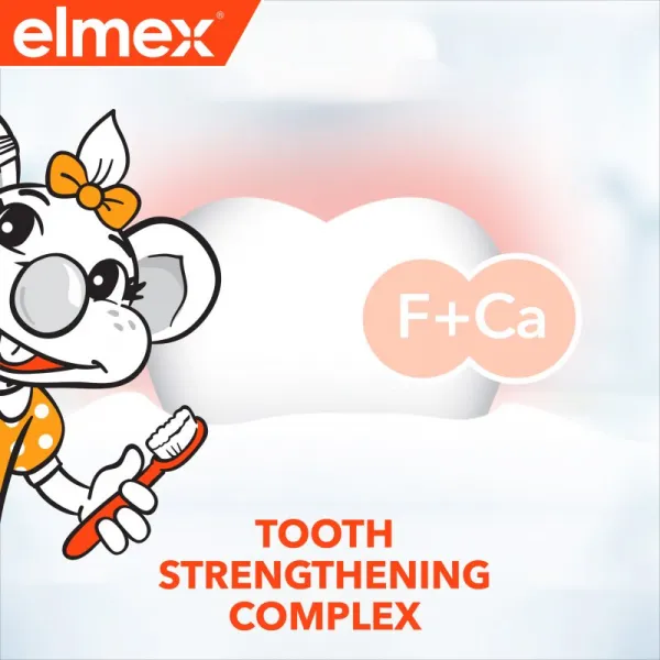 Elmex Caries Protection Kids zubná pasta pre deti 2 x 50 ml
