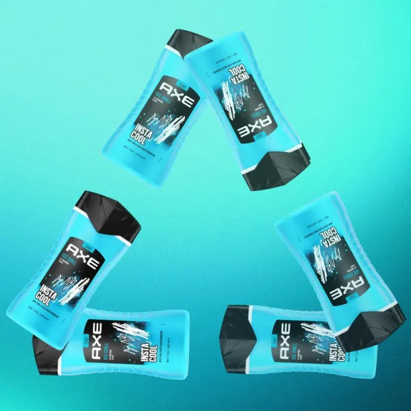 Axe Ice Chill osviežujúci sprchový gél 3v1 400 ml