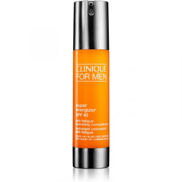 Clinique For Men™ Super Energizer™ SPF 40 Anti-Fatigue Hydrating Concentrate energizujúci gélový krém SPF 40 48 ml