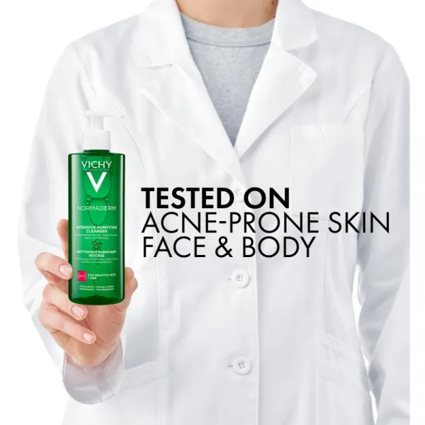 Vichy Normaderm Phytosolution hĺbkovo čistiaci gél proti nedokonalostiam aknóznej pleti 400 ml