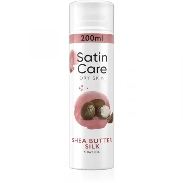 Dámsky gél na holenie Gillette Satin Care Shea Butter 200 ml