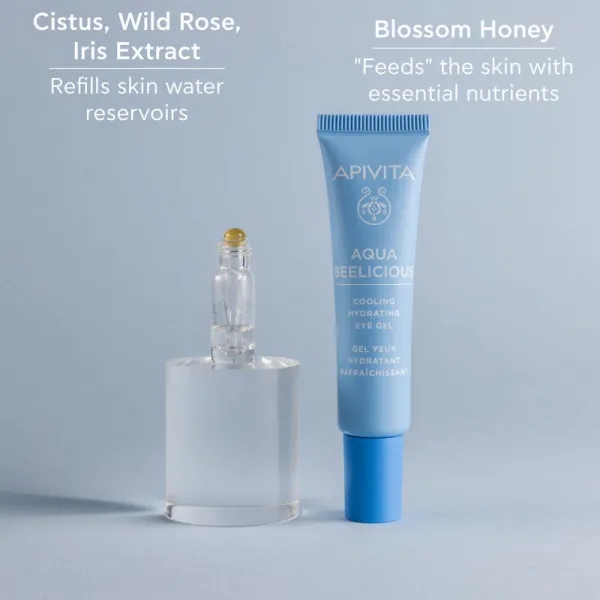 Apivita Aqua Beelicious Hydrating Eye Gel hydratačný očný gél 15 ml