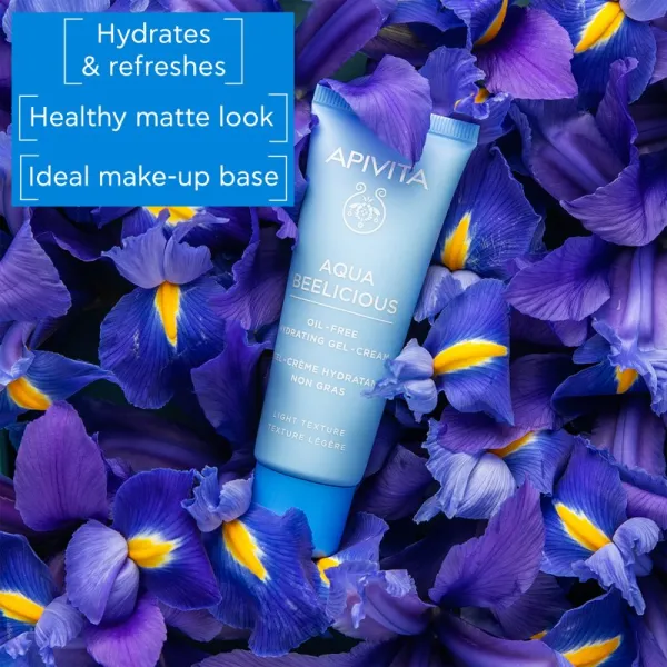 Apivita Aqua Beelicious Oil-Free Hydrating Gel-Cream Light hydratačný gél krém bez obsahu oleja 40 ml