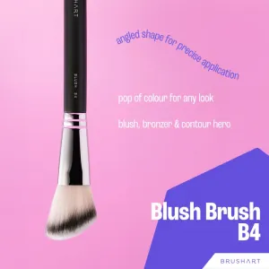 BrushArt Professional B4 Blush brush štetec na lícenku B4 1 ks