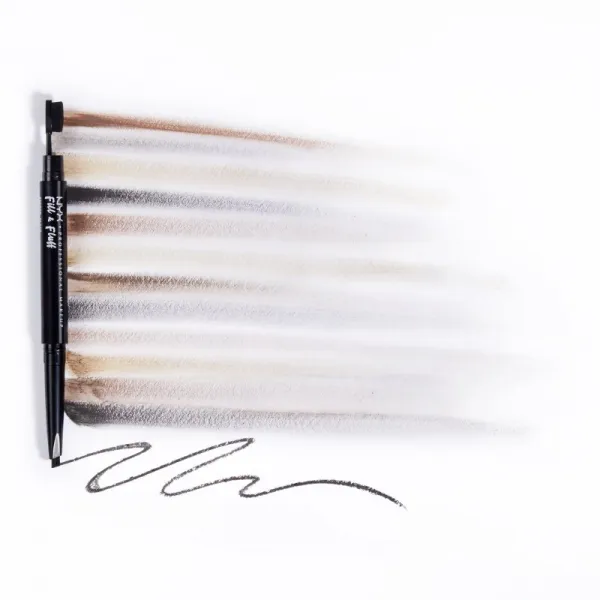 NYX Professional Makeup Fill & Fluff pomáda na obočie v ceruzke odtieň 02 - Taupe 0,2 g