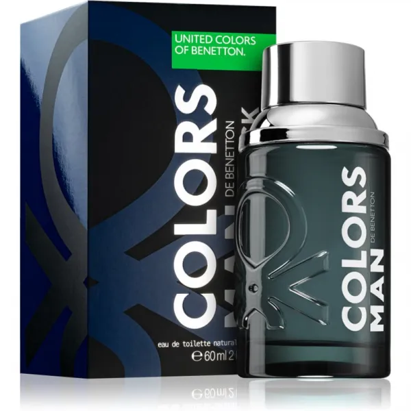 Benetton Colors de Benetton Man Black toaletná voda pre mužov 60 ml