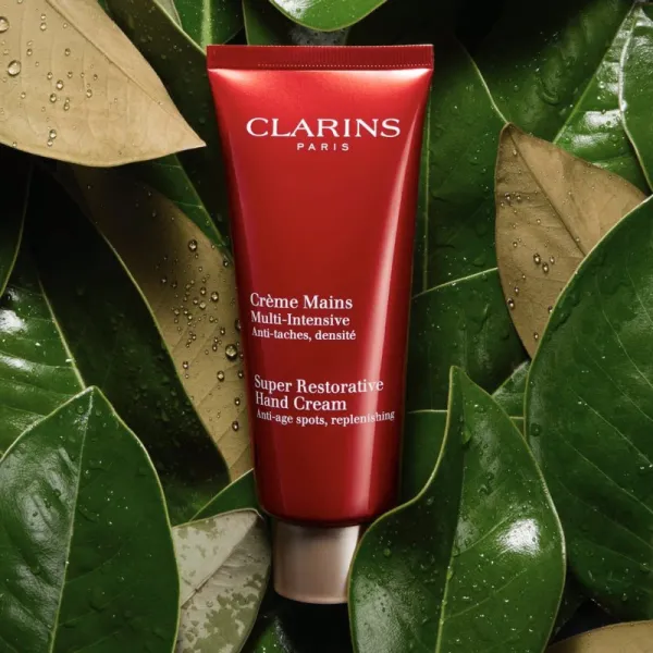 Clarins Super Restorative Hand Cream krém na ruky obnovujúci pružnosť pokožky 100 ml