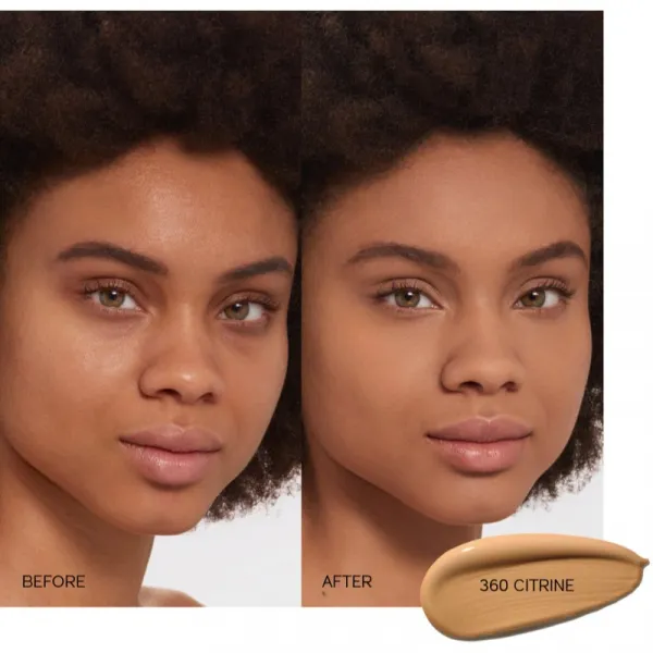 Shiseido Synchro Skin Self-Refreshing Foundation Advanced dlhotrvajúci make-up SPF 30 odtieň 360 Citrine 30 ml