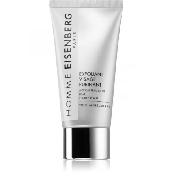 Eisenberg Homme Exfoliant Visage Purifiant čistiaci peelingový gél s mikroperličkami 75 ml