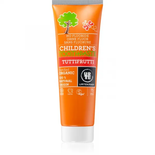 Urtekram Children's Toothpaste Tutti-Frutti detská zubná pasta 75 ml