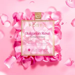 FOREO UFO™ Bulgarian Rose hydratačná maska 6 x 6 g