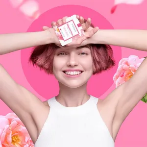FOREO UFO™ Bulgarian Rose hydratačná maska 6 x 6 g