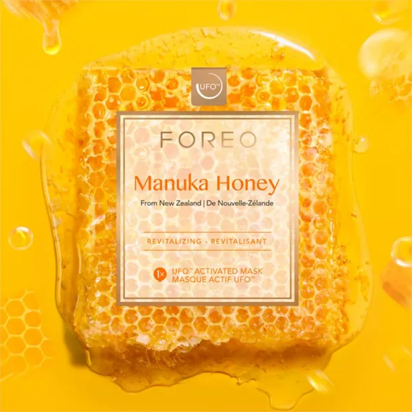 FOREO UFO™ Manuka Honey revitalizačná maska 6 x 6 g