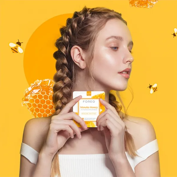 FOREO UFO™ Manuka Honey revitalizačná maska 6 x 6 g