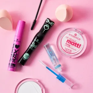 essence All About Matt! transparentný kompaktný púder 8 g